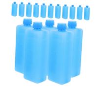 PartyKindom 16pcs Reusable Ice Packs for Lunch Boxes Space Saving Freezer Packs with Strong Thermal Insulation High Performance Cooling for Cooler Bags to Keep Food Fresh and Cold
