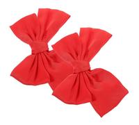 PartyKindom 1Pair Bow Shoe Clips for Bridal Elegant Shoe Decoration Charms Reusable Clips for Weddings Engagements and Parties Fits Footwear Including Heels and Flats Retro Style
