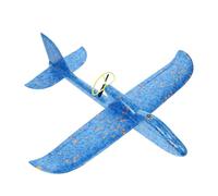 PartyKindom 1Pc Flying Glider Airplane Lightweight Foam Aircraft for Fun Flying Plane for Boys for Family Bonding Activities Cultivates Practical Skills