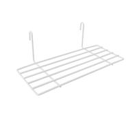 PartyKindom 1Pc Iron Frame Shelf for Birds Sturdy Wall Decoration with Super Load Bearing Capacity Perch for Parrots Cockatiels and Budgies Practical Display Shelf for Plants
