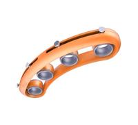 PartyKindom 1Pc Musical Instrument Finger Expansion Trainer Finger Exerciser Tool for Guitar Piano Beginners Strengthen Span Flexibility Orange