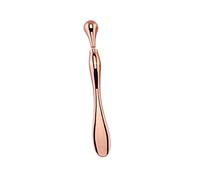 PartyKindom 1Pc Zinc Alloy Eye Cream Stick Portable Eye Massage Bar for Improved Micro Circulation Practical Beauty Supply for Women Compact Rose Gold Design