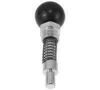 PartyKindom 1pcs Fitness Equipment Pin Latch Handle Pull Pin Knob for Gym Machines and Bicycles Black Aluminum Alloy with Easy Adjustment and Versatile Compatibility for Home Workout