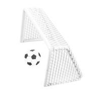 PartyKindom 1Set Dollhouse Soccer Goal Set with Miniature Ball Soccer Goal for Dollhouse DIY Decor Compact and Football Gate for Micro Landscape Accessories