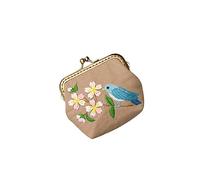 PartyKindom 1Set for Beginners Complete DIY Clutch Bag Tools with Wool Needle Accessories for Women Style for Creative Crafting