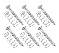 PartyKindom 1Set Guitar Pickup Installation Kit Screws Tension Springs for Electric Guitar Parts for Live Performances Recordings Enhances Clarity Expressiveness of Sound