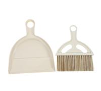 PartyKindom 1set Keyboard Cleaning Brush and Dustpan Desktop Broom for Dust and Pet Hair Removal Space-Saving Storage Hanging for Computer Keyboards and