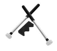 PartyKindom 2 Pairs Felt Drumsticks with Non-Slip Handles for Boys and Girls - for Tongue Drums Singing Bowls and Percussion Instruments