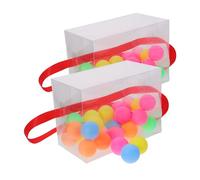 PartyKindom 2 Sets Fun Twerking Game Set with Pingpong Balls Exercise Relaxation Shaking Boxes for Bridal Shower Bachelorette Party Supplies Group Party Games to Sitting Fatigue and Glute