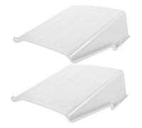 PartyKindom 2 Sets Outdoor Security Camera Rainproof Cover Protective Shield for Cctv Cameras Weather-resistant Housing with Precise Design to Prevent Sunlight Dust and Rain Damage