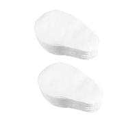 PartyKindom 200Pcs Mango Shaped Cotton Eye Pads Portable Lightweight Eye Patches Nursing Supply with Supple Texture and Comfortable Fit for Adults and Travel Use