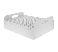 PartyKindom 204holes Capacity Marker Pen Organizer Stylish Desktop Storage for Artists Students Easy Sorting Tidy Workspace Design for Art Supplies Home Office Classroom Usage