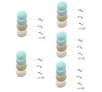 PartyKindom 20pcs Eyeglass Cleaning Wipes Soft Lens Wipes for Screens Glasses Electronics Non-scratch Washable Microfiber Cloths for Travel Daily Use