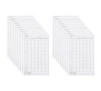 PartyKindom 20Pcs Golf Scorecards Durable Coated Paper for Accurate Scoring and Portable Golf Score Sheets for Easy Tracking of Game Stats Essential Sports Accessory