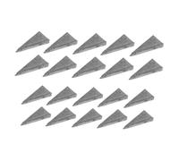 PartyKindom 20pcs Iron Axe Handle Wedges and Hammer Wedge Fasteners for Hammer and Axe Handle Installation Home Repair Tool Set with Large and Small Sizes