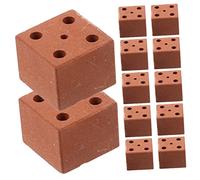 PartyKindom 20Pcs Miniature Garden Bricks DIY Constructing for Imaginative Play Multi Purpose Mini Brick Models for Creative Landscaping and Micro Scenery Building