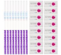 PartyKindom 20pcs Pregnancy Test Strips Plastic Early Pregnancy Test Tool High Accuracy Convenient Assorted Color for Women Home Use