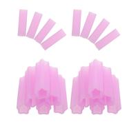 PartyKindom 20pcs Silicone Cuticle Nipper Covers for Nail Scissors and Tweezers Comfortable Grip and Easy to Clean Design, Protective Nail Tool Sleeves for Travel and Family Gatherings