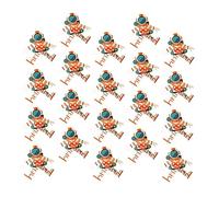 PartyKindom 20pcs Space Theme Party Horns with Cartoon Astronaut Cards Paper Whistle for Birthday Celebrations Crisp Sound Noise Makers for Festival Favors and Stress Relief Random Color