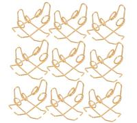 PartyKindom 20pcs Water Key Spit Valve Spring for Trumpet Lightweight Brass Instrument Replacement Parts Easy to Install and Disassemble Compatible with Trombone and French Horn