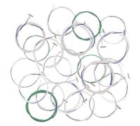 PartyKindom 21pcs Multipurpose Guzheng String Replacement Kit Metal Wire Acoustic Guzheng Strings Set Stringed Instrument Parts for Accessories in Music Performance