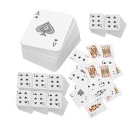 PartyKindom 24 Sets Mini Travel Deck of Cards Compact Funny Play Cards Kit for Indoor Parties Go Entertainment Small Prank Plaything with Miniature Decks for Family Fun and Gifts