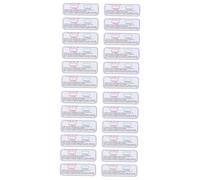 PartyKindom 24pcs Uvc Test Cards Identifying Cards Test Strips for UV Light Effects Tester