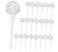 PartyKindom 25pcs Lip Gloss Tubes Empty Lollipop Shaped Lip Gloss Containers Refillable for DIY Balm Making