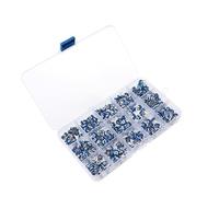 PartyKindom 280pcs Potentiometer Kit Values Variable Resistor Assorted Plastic Metal
