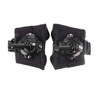PartyKindom 2pcs 360 Degree Rotary Wrist Strap Mount Compatible with Gopro Black, Camera Wrist Holder Band for Action Sports, Outdoor Use, Glove Style Adjustable Wristband
