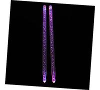 PartyKindom 2pcs 5a Glowing Drumsticks with Comfortable Acrylic round Grip for Snare and Jazz Drums, Safe to Use Musical Percussion Accessories for Playing Drums