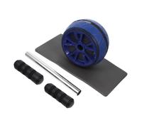 PartyKindom 2pcs Abdominal Wheel Exercise Roller Wheel for Core Strengthening Gym Equipment for Home Workouts Durable and Easy to Use for Fat Burning and Muscle Toning
