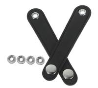 PartyKindom 2pcs Accordion Buckle Strap Double-layer for Bass Accordion Bellows Belt Accessory Replacement Accessories