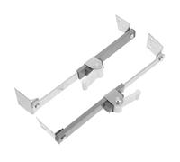PartyKindom 2pcs Adjustable Tv Wall Mount Tip Brackets for Flat Screen Tvs Secure Wall Mount Stand Preventing Accidental Tipping Easy Installation for Homes Pets