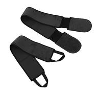 PartyKindom 2pcs Back Scrubber Strip Set Tanning Lotion Applicator with Easy Grip Handles for Even Application of Sunscreen Lotions for Hard to Reach Areas