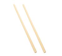PartyKindom 2pcs Bamboo Massage Stick Tool for Body Shaping and Toning, Compact Manual Hand Held Massager for Neck, Shoulder, Face, and Full Body Use, for Travel Relaxation the Go
