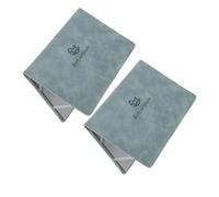 PartyKindom 2pcs Birth Certificate Protector Sleeve Case Artificial Leather Holder for Newborn Documents View for Easy Access Blue Color Maintains Document Integrity and Original Condition