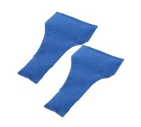 PartyKindom 2pcs Blue Referee Bean Bag Football Throw Down Flags Weighted Umpire Accessories for Soccer Games and Football Parties