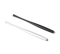 PartyKindom 2pcs Capacitive Pen Touch Screen Pen for Phone Tablet Writing Tool Fiber Cloth Tip Replacable for Capacitive Handwriting Mixed Colors Random Color