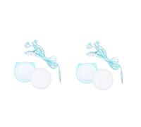 PartyKindom 2pcs Cartoon Earphones for Boys and Girls Kitten Claw Headphones Comfortable and Headset Storage Box for Boys Girls