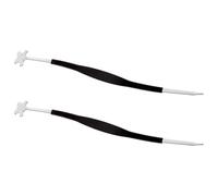 PartyKindom 2pcs Cello Sound Post Setter Musical Instrument Supplies Metal Simple Design Silver Black Easy to Use Cello Repairing Maintenance Tool Kit for Players and Luthiers