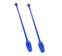 PartyKindom 2Pcs Colorful Artistic Gymnastics Sticks Resin Dance Poles for Rhythmic Gymnastics Training Equipment for Gymnasts and Dance Lovers