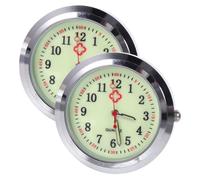 PartyKindom 2pcs DIY Quartz Nurse Watch Dial with Luminous Glass Insert Nursing Pocket Watch Dial for Manual DIY Health Care Nurses Doctors Paramedic