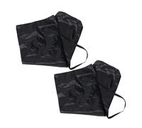 PartyKindom 2pcs Foldable Stroller Travel Bags for Airplane and Car Seat Gate Check, Padded Oxford Cloth Stroller Organizer for Baby Travel Storage