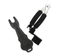 PartyKindom 2pcs Guitar String Winder and Bridge Pin Puller Multifunctional Bass Repair Tool with Built Ergonomic Design for Acoustic Electric Guitar String Change