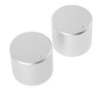 PartyKindom 2pcs Guitar Volume Tone Control Knobs Aluminum Alloy Dome Shape Durable Metal Potentiometer Replacement with Wrench for Precise Sound Adjustment