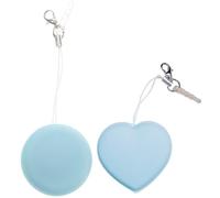 PartyKindom 2pcs Heart-Shaped Macaron Screen Cleaning Cloths Soft Microfiber Lens and Phone Cleaner for Glasses Camera Laptop Portable Keychain Accessory Random Color