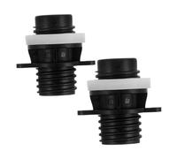 PartyKindom 2Pcs Inflatable Kayak Air Pump Valve Adapter Connector Efficient Inflation for Boats Paddleboards Outdoor Gear Compatible with Various Air Pumps Compact Leak Resistant