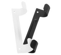 PartyKindom 2pcs Ironing Board Hanger Modern Style Wall Mount Iron Holder Heavy Duty Laundry Room Organizer Metal Ironing Board Holder for Home Storage