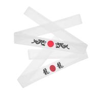 PartyKindom 2pcs Japanese Style Headband Sweat-absorbent Breathable Sushi Chef Headband for Cooking Karate Sports Fits Comfortable Non-slip Wraps with Dragon Print
